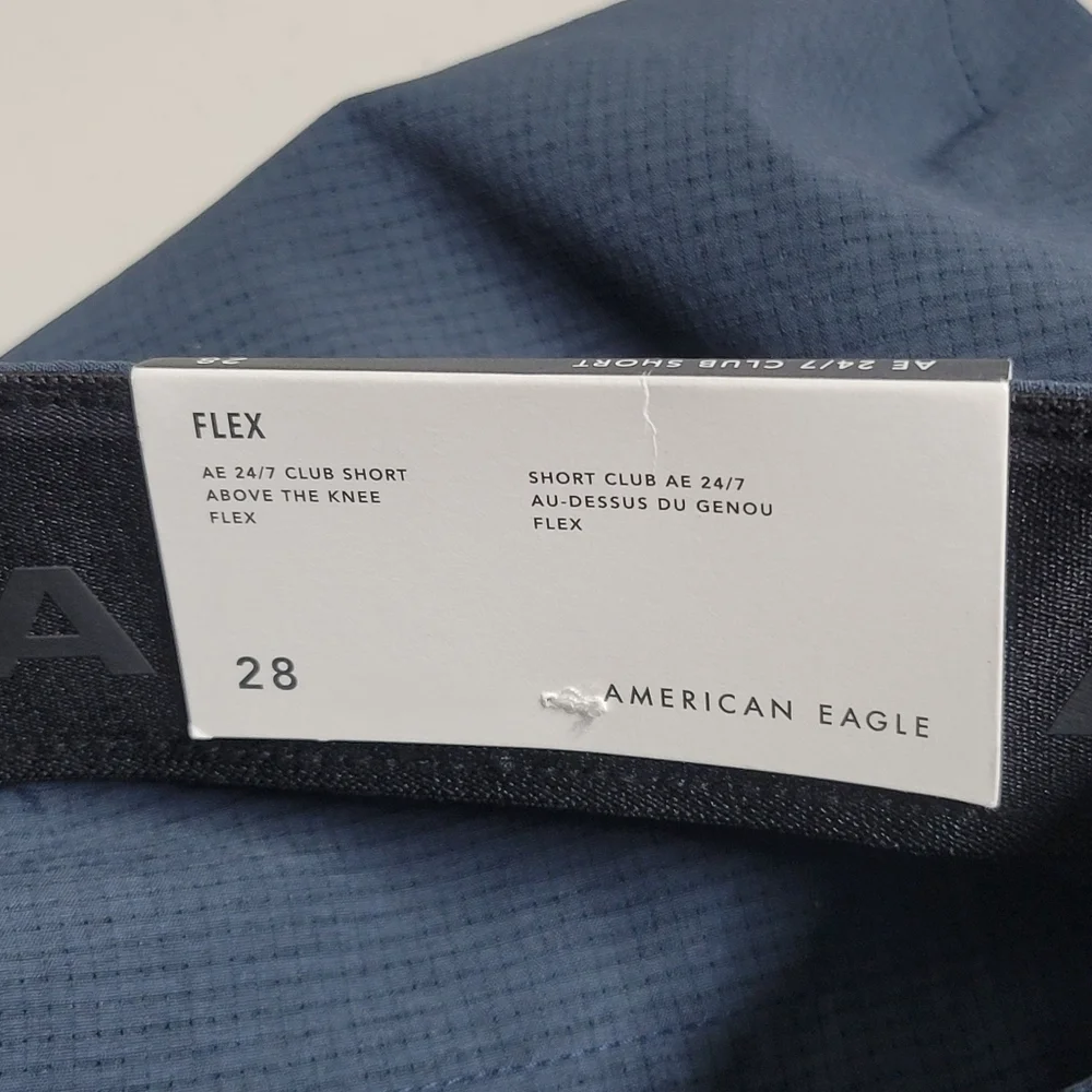 American Eagle NWT Club AboveThe Knee Flex Short Size 28..